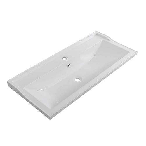 Раковина CEZARES CZR-1000/450-LV-MR-FS белый матовый 800x450 искусственный камень Раковина CEZARES CZR-1000/450-LV-MR-FS белый матовый 800x450 искусственный камень