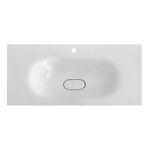 Раковина CEZARES CZR-1200/480-LV-MR-ECO белый 1200x480 искусственный камень Раковина CEZARES CZR-1200/480-LV-MR-ECO белый 1200x480 искусственный камень