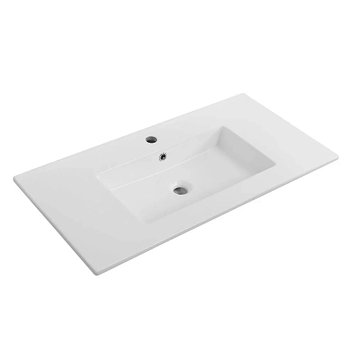 Раковина CEZARES CZR-8002-100 белый 1010x460 керамика Раковина CEZARES CZR-8002-100 белый 1010x460 керамика