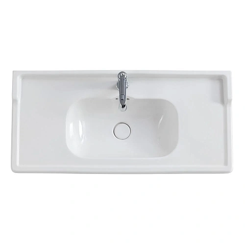 Раковина CEZARES CZR-ELT-100-LVB белый 1000x460 керамика Раковина CEZARES CZR-ELT-100-LVB белый 1000x460 керамика