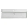 Раковина CEZARES CZR-MIL-120-LVB белый 1200x465 керамика Раковина CEZARES CZR-MIL-120-LVB белый 1200x465 керамика