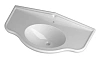 Раковина CEZARES PA11061101 610x1100 мм