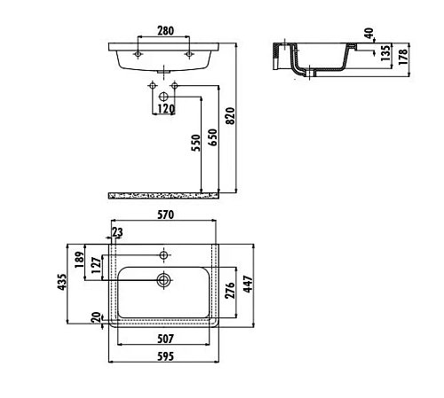 Раковина Creavit Ipek IP060-00CB00E-0000 белая 60 см Раковина Creavit Ipek IP060-00CB00E-0000 белая 60 см