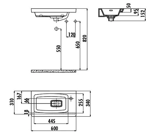 Раковина Creavit Memory MY060-00CB00E-0000 белая 60 см Раковина Creavit Memory MY060-00CB00E-0000 белая 60 см