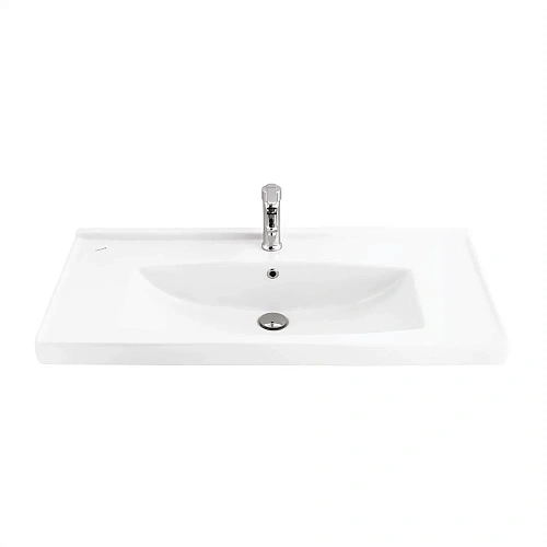 Раковина Creavit Sera TF200-00CB00E-0000 белая 100 см Раковина Creavit Sera TF200-00CB00E-0000 белая 100 см