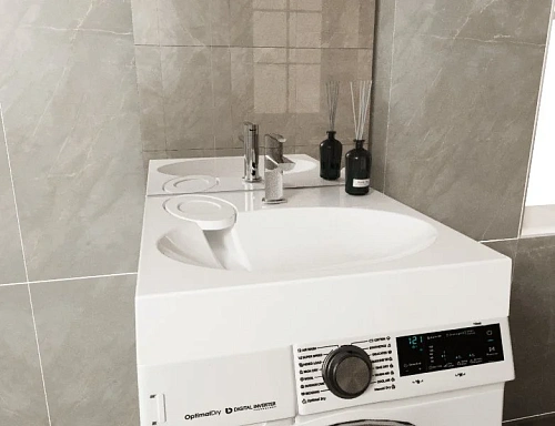 Раковина DIWO Анапа ARnS500 50 на стиральную машину 593370 Раковина DIWO Анапа ARnS500 50 на стиральную машину 593370