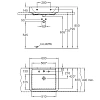 Раковина Geberit Renova Nr. 1 Plan 60x48 225160 225160000