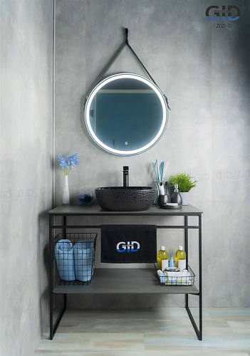 Раковина Gid D1301h004 53301 накладная черная глянцевая 42,5x42,5x14,5 Раковина Gid D1301h004 53301 накладная черная глянцевая 42,5x42,5x14,5