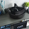 Раковина Gid D1306h004 53313 накладная черная глянцевая 44x44x14 Раковина Gid D1306h004 53313 накладная черная глянцевая 44x44x14