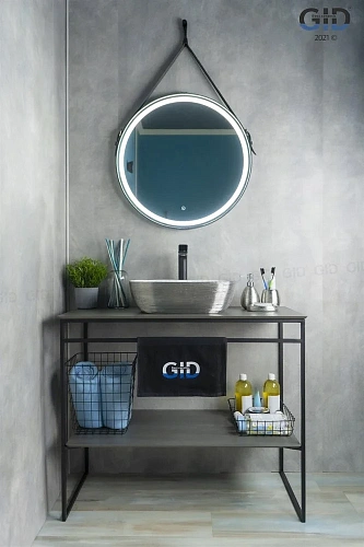 Раковина Gid D1333h131 53326 накладная белая / хром 46x32,5x13,5 Раковина Gid D1333h131 53326 накладная белая / хром 46x32,5x13,5