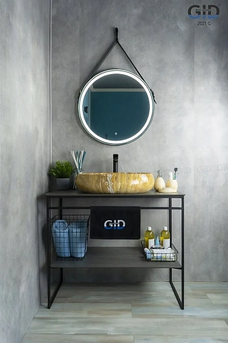 Раковина Gid Mnc164 54406 накладная под камень глянцевая 60x41x15 Раковина Gid Mnc164 54406 накладная под камень глянцевая 60x41x15