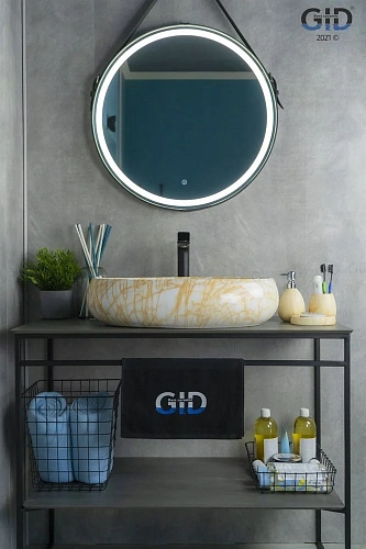 Раковина Gid Mnc167 54408 накладная под камень глянцевая 60x41x15 Раковина Gid Mnc167 54408 накладная под камень глянцевая 60x41x15