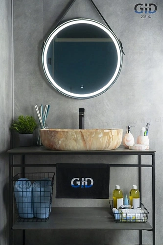 Раковина Gid Mnc174 54414 накладная под камень глянцевая 60x42x14 Раковина Gid Mnc174 54414 накладная под камень глянцевая 60x42x14