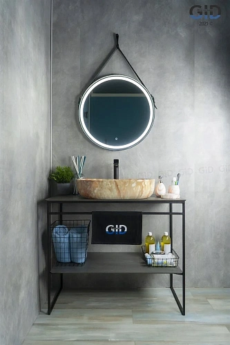 Раковина Gid Mnc174 54414 накладная под камень глянцевая 60x42x14 Раковина Gid Mnc174 54414 накладная под камень глянцевая 60x42x14