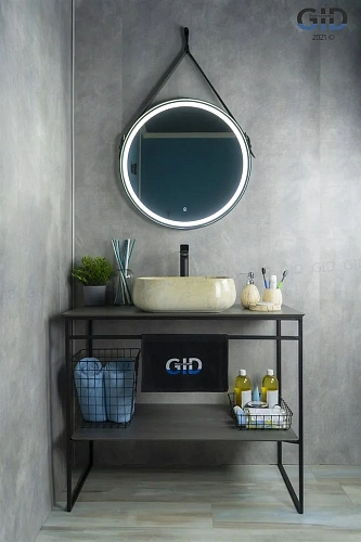 Раковина Gid Mnc188 54424 накладная под камень глянцевая 45x40x14,5 Раковина Gid Mnc188 54424 накладная под камень глянцевая 45x40x14,5