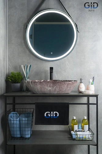 Раковина Gid Mnc208 54429 накладная под камень глянцевая 59x39x13 Раковина Gid Mnc208 54429 накладная под камень глянцевая 59x39x13