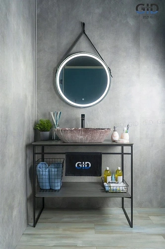 Раковина Gid Mnc208 54429 накладная под камень глянцевая 59x39x13 Раковина Gid Mnc208 54429 накладная под камень глянцевая 59x39x13