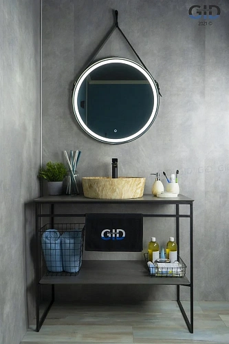 Раковина Gid Mnc535 54444 накладная под камень глянцевая 44x44x14 Раковина Gid Mnc535 54444 накладная под камень глянцевая 44x44x14