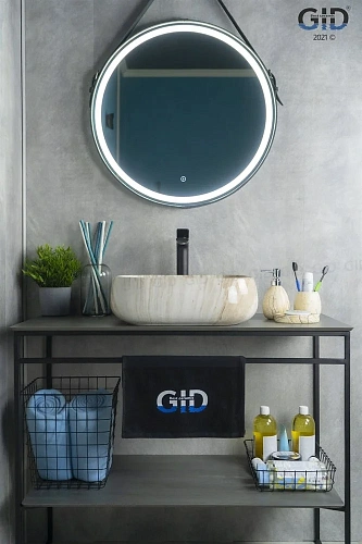 Раковина Gid Mnc554 54452 накладная под камень глянцевая 45x40x14,5 Раковина Gid Mnc554 54452 накладная под камень глянцевая 45x40x14,5