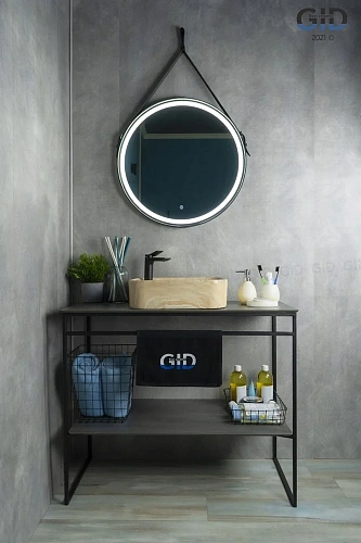 Раковина Gid Mnc591 54455 накладная под камень глянцевая 43x43x12 Раковина Gid Mnc591 54455 накладная под камень глянцевая 43x43x12