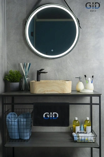 Раковина Gid Mnc591 54455 накладная под камень глянцевая 43x43x12 Раковина Gid Mnc591 54455 накладная под камень глянцевая 43x43x12