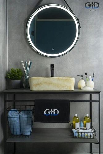 Раковина Gid Mnc606 54461 накладная под камень глянцевая 48x37x13 Раковина Gid Mnc606 54461 накладная под камень глянцевая 48x37x13