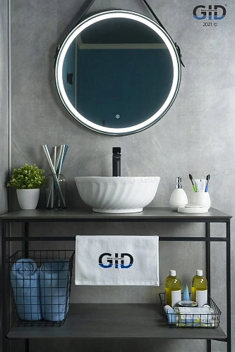 Раковина Gid N9074 51119 накладная белая 41x41x16,5 Раковина Gid N9074 51119 накладная белая 41x41x16,5