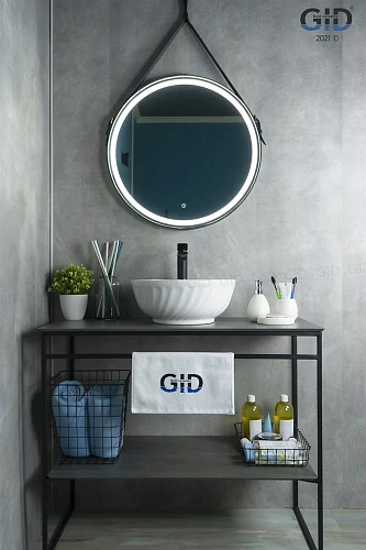 Раковина Gid N9074 51119 накладная белая 41x41x16,5 Раковина Gid N9074 51119 накладная белая 41x41x16,5