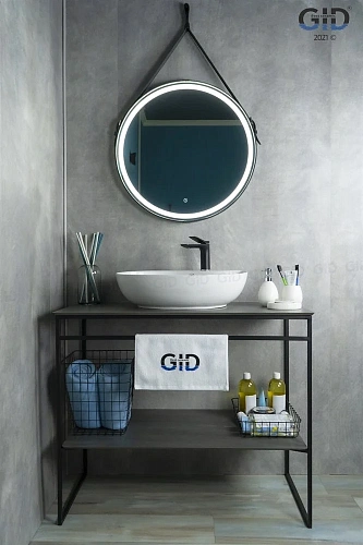 Раковина Gid N9088 51169 накладная белая 55x45x13,5 Раковина Gid N9088 51169 накладная белая 55x45x13,5