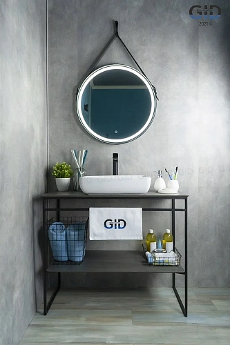 Раковина Gid N9132 51126 накладная белая 49x39x12,5 Раковина Gid N9132 51126 накладная белая 49x39x12,5