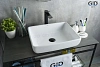Раковина Gid N9132 51126 накладная белая 49x39x12,5