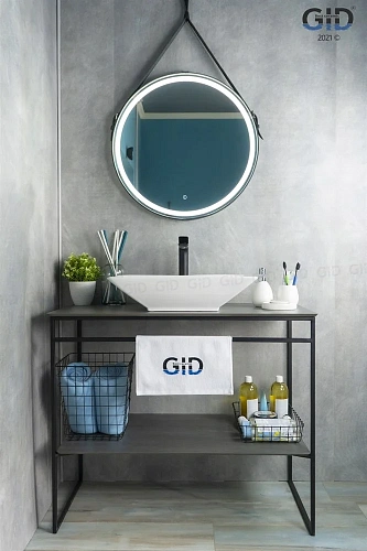 Раковина Gid N9212 51131 накладная белая 56x38x13 Раковина Gid N9212 51131 накладная белая 56x38x13