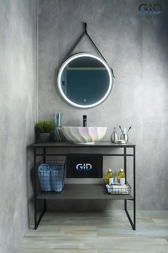 Раковина Gid Nc423 52215 накладная перламутр 46x46x17 Раковина Gid Nc423 52215 накладная перламутр 46x46x17