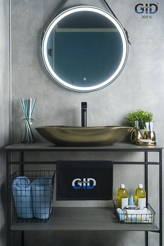 Раковина Gid Nc9175b 52228 накладная бронзовая 66,5x41x12 Раковина Gid Nc9175b 52228 накладная бронзовая 66,5x41x12