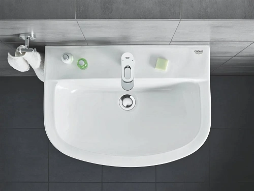 Раковина GROHE Bau Ceramic 45 см (39424000) альпин-белый Раковина GROHE Bau Ceramic 45 см (39424000) альпин-белый