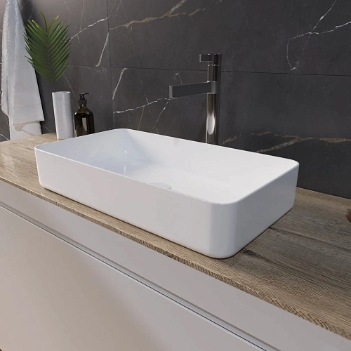 Раковина GROSSMAN GR-3031 (610x335x110) белая Раковина GROSSMAN GR-3031 (610x335x110) белая