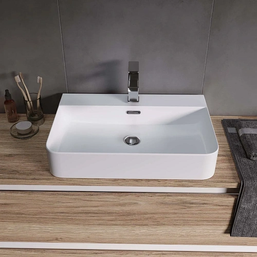 Раковина GROSSMAN GR-3036 (600x420x120) белый Раковина GROSSMAN GR-3036 (600x420x120) белый