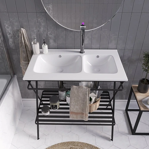 Раковина GROSSMAN GR-3040-2 (1005x460x180) Раковина GROSSMAN GR-3040-2 (1005x460x180)