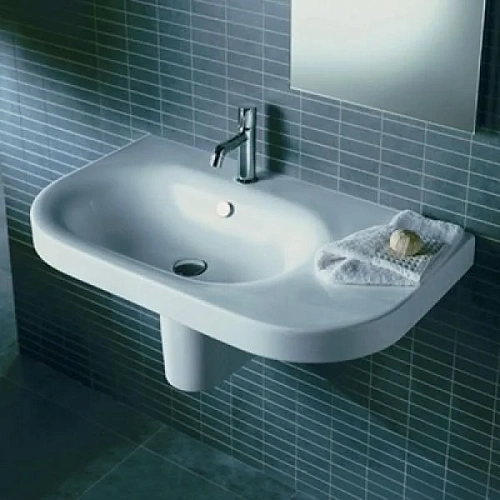 Раковина HATRIA Daytime Y0YJ01 с правым крылом 86x50 см Раковина HATRIA Daytime Y0YJ01 с правым крылом 86x50 см