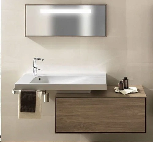 Раковина Hatria Grandangolo Y0XS01 130 см Раковина Hatria Grandangolo Y0XS01 130 см