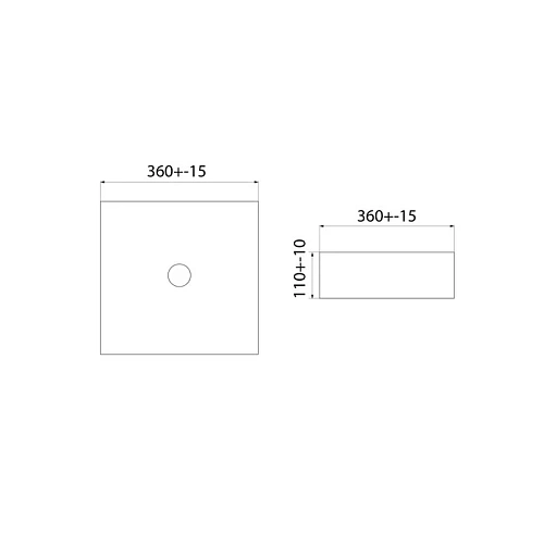 Раковина Iddis Slide (SLIBM01i27) накладная, черный Раковина Iddis Slide (SLIBM01i27) накладная, черный