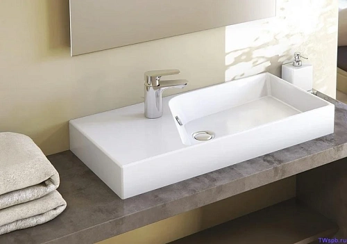 Раковина Jacob Delafon Formilia Rythmik EXP112-00 87 см Раковина Jacob Delafon Formilia Rythmik EXP112-00 87 см