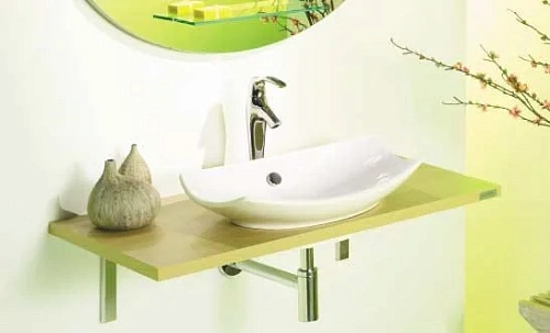 Раковина Jacob Delafon Leaf E1186 (60х38) E1186-00 Раковина Jacob Delafon Leaf E1186 (60х38) E1186-00