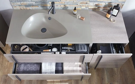 Раковина Jacob Delafon Nouvelle Vague 101 см EXAQ112-Z-MK4 Раковина Jacob Delafon Nouvelle Vague 101 см EXAQ112-Z-MK4