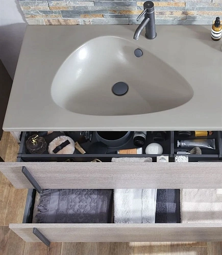 Раковина Jacob Delafon Nouvelle Vague 81 см EXAR112-Z-MK4 Раковина Jacob Delafon Nouvelle Vague 81 см EXAR112-Z-MK4