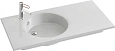 Раковина Jacob Delafon Odeon rive gauche 101 см EXAU112-Z-00 левая Раковина Jacob Delafon Odeon rive gauche 101 см EXAU112-Z-00 левая