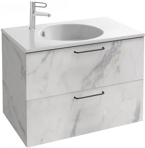 Раковина Jacob Delafon Odeon rive gauche 81 см EXAW112-Z-00 Раковина Jacob Delafon Odeon rive gauche 81 см EXAW112-Z-00