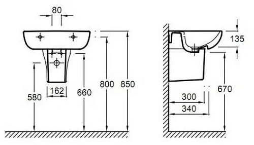 Раковина Jacob Delafon Odeon Up E4737-00 Раковина Jacob Delafon Odeon Up E4737-00