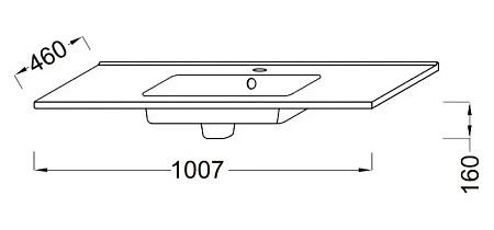 Раковина Jacob Delafon Ola 101 EXU112-00 Раковина Jacob Delafon Ola 101 EXU112-00