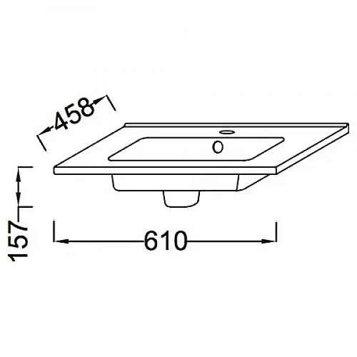 Раковина Jacob Delafon Ola EXS112-00 61 см Раковина Jacob Delafon Ola EXS112-00 61 см